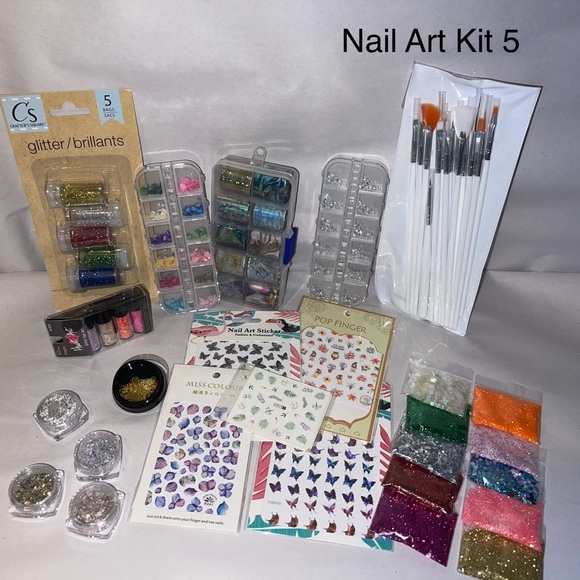 Acrylic art nail supply. Read Discription Kit 5 - Picture 1 of 9